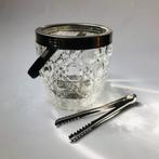 Ice-bucket van glas, jaren ‘50, vintage, Ophalen of Verzenden
