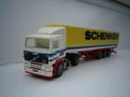 Albedo / Herpa Volvo F12 trailer Schenker Austria, Ophalen of Verzenden, Zo goed als nieuw, Bus of Vrachtwagen, Herpa