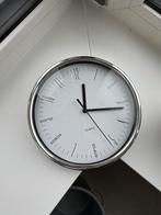 Strakke Analoge Wandklok - Quartz, Ophalen, Zo goed als nieuw, Analoog, Wandklok