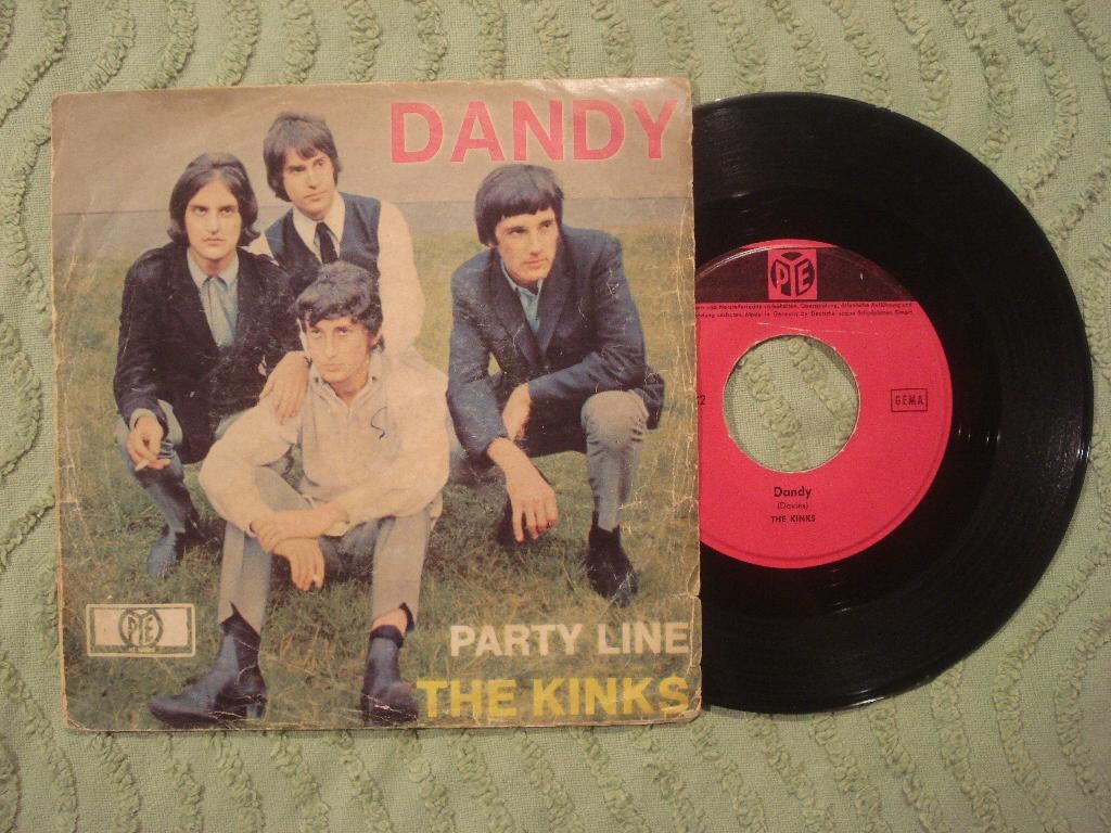 The Kinks 7" Vinyl Single: ‘Dandy’ (Duitsland), Cd's en Dvd's, Vinyl Singles, Gebruikt, Single, Pop, 7 inch, Ophalen of Verzenden