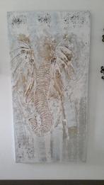 Schilderij met olifant, Ophalen, Zo goed als nieuw, Schilderij, 75 tot 100 cm