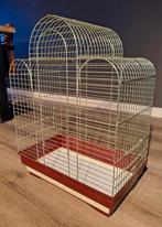 Vogelkooi met veel toebehoren, Ophalen of Verzenden, Zo goed als nieuw, Metaal, Vogelkooi