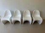 Vitra, 4x Panton Chair Classic, glanzend wit, Ophalen, Overige materialen, Wit, Design