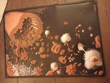 Ader en bloedbestandelen ehbo reliëf illustratie 1984 beschikbaar voor biedingen