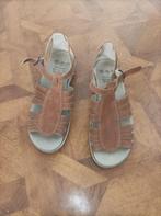 Orchard leren sandalen maat 39, Bruin, Zo goed als nieuw, Orchard, Sandalen of Muiltjes
