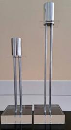 2 Design kandelaars van Studio van Eldik Follega, Ophalen of Verzenden, Zo goed als nieuw, Overige materialen, Minder dan 25 cm