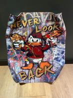 Donald Duck 'Never Look Back' 3D Kunstwerk, Ophalen of Verzenden