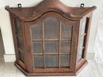 Vintage Hang vitrine kastje voor beeldjes snuisterijen, Huis en Inrichting, Kasten | Vitrinekasten, Gebruikt, Minder dan 100 cm