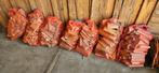 Zakken kachelhout | oud eiken | rookhout bbq, Minder dan 3 m³, Ophalen of Verzenden, Overige houtsoorten, Blokken