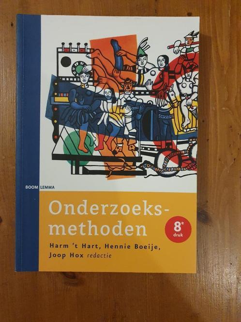 Onderzoeksmethoden - Harm 't Hart et al. (9789047301110), Boeken, Studieboeken en Cursussen, Zo goed als nieuw, HBO, Beta, Ophalen of Verzenden