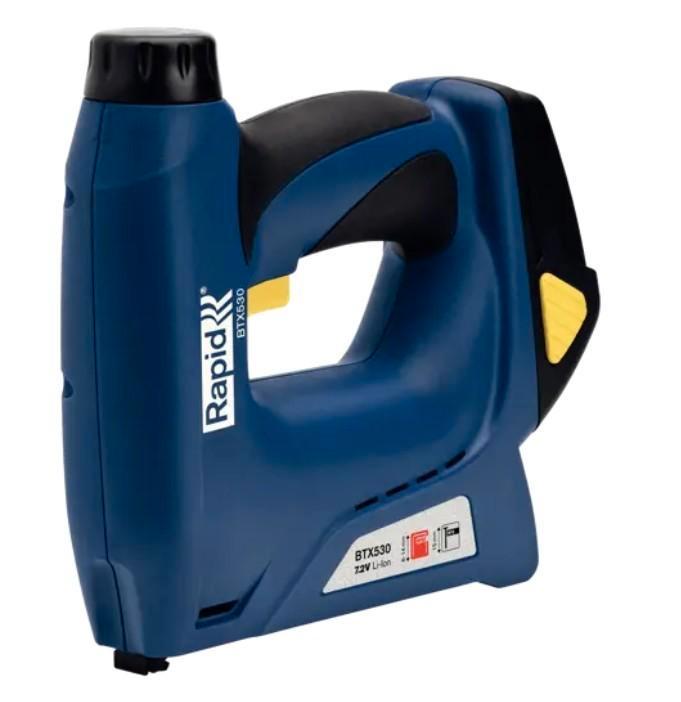 Rapid BTX530 7,2V Li Ion accu tacker in koffer met nieten, Doe-het-zelf en Verbouw, Gereedschap | Handgereedschap, Zo goed als nieuw