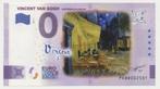 Nederland 0 Euro Vincent van Gogh café bij terras 2022 in kl, Ophalen of Verzenden, Euro's, Los biljet