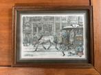 Anton Pieck prent, vintage, Antiek en Kunst, Ophalen of Verzenden