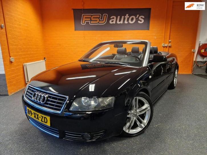 Audi A4 Cabriolet 2.4 V6 EXCLUSIVE / LEDER / 18 INCH / ZEER, Auto's, Audi, Bedrijf, Te koop, A4, ABS, Airbags, Airconditioning