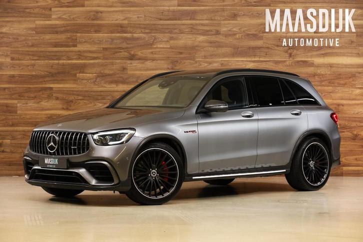 Mercedes GLC 63 S AMG 4MATIC+|Carbon|HUD|Burmester|Pano|360|, Auto's, Mercedes-Benz, Bedrijf, Te koop, GLC, 360° camera, 4x4, ABS