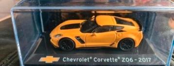 Aanbieding Atlas Chevrolet Corvette Z06 2017 geel 1:43 nieuw beschikbaar voor biedingen