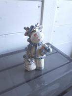 Kerst eland beeldje 15 cm, Ophalen, Zo goed als nieuw, Dier