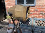 Vintage retro vloerlamp cv uit inboedel jaren 40, Huis en Inrichting, Ophalen of Verzenden, Gebruikt, Metaal, 150 tot 200 cm