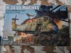 Trumpeter H-34 US Marines, Overige merken, Helikopter, Nieuw, Ophalen of Verzenden