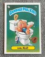 Garbage Pail Kids 1985 | Duitse Test set | Karli Klo #14a, Ophalen of Verzenden, Zo goed als nieuw, Sticker