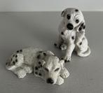 2 schattige beeldjes dalmatier hondjes, Ophalen, Zo goed als nieuw, Dier