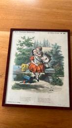 Litho de twee zusjes, Antiek en Kunst, Ophalen of Verzenden