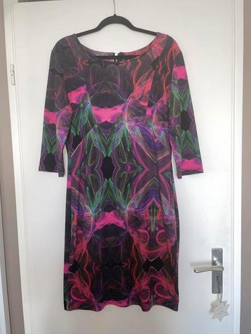 smashed lemon zwart paarse space jurk dress mt 42 beschikbaar voor biedingen