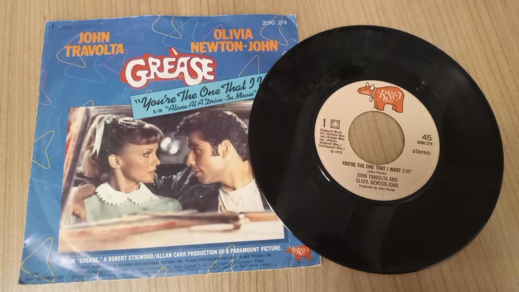 Grease, You're The One That I want, Ophalen of Verzenden, Zo goed als nieuw, Pop