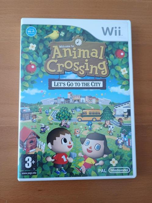 Animal Crossing: Let's Go To The City, Spelcomputers en Games, Games | Nintendo Wii, Gebruikt, 1 speler, Vanaf 3 jaar, Eén computer