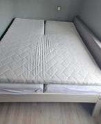 Bijna nieuwe split topper 180x200, Huis en Inrichting, Slaapkamer | Bedden, Ophalen, Verstelbaar, Tweepersoons, Zo goed als nieuw