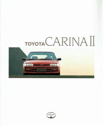 Folder Toyota Carina ll (1990) beschikbaar voor biedingen