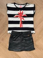 WE mooi shirtje maat 128, Kinderen en Baby's, Kinderkleding | Maat 128, WE, Zo goed als nieuw, Shirt of Longsleeve, Verzenden