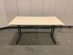 Instelbaar bureau / tafel met schroef 160x80xH62-82cm, 3 st