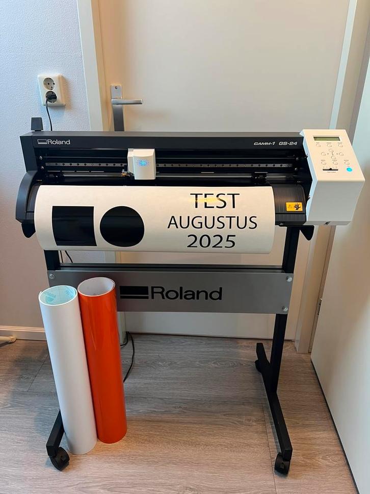 Snijplotter Roland CAMM-1 GS-24, incl. software & snijfolie, Computers en Software, Printers, Gebruikt, Overige technieken, Ophalen