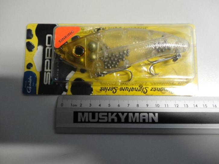 Kunstaas: Spro Screamin' Devil 80 gram Sinking Ratelaars, Watersport en Boten, Hengelsport | Roofvissen, Nieuw, Overige typen