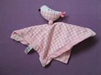 PRENATAL Knuffeldoekje VOGEL. ROZE **Nieuw**, Ophalen of Verzenden, Nieuw, Overige typen