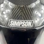 Simpson Venom Carbon Integraalhelm | maat S |  400087, Motoren, Overige merken, Kinderen, Ophalen of Verzenden, Nieuw zonder kaartje