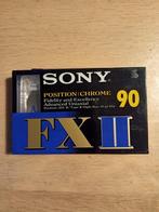 Cassettebandje SONY FXII 90 nieuw in verpakking, Overige genres, Ophalen of Verzenden, Onbespeeld, 1 bandje