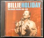Billie Holiday - The Classic Decade CD, Ophalen of Verzenden, 1940 tot 1960, Zo goed als nieuw, Jazz