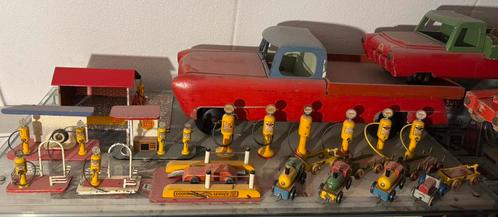 Oude grote verzameling mini toy speelgoed jaren 50 gemaak NL, Antiek en Kunst, Antiek | Speelgoed, Verzenden