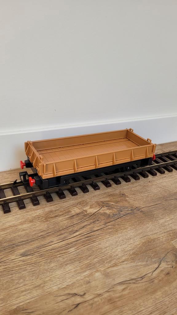 Playmobil 4104 trein platte wagon 4105 Igb rails treinset, Kinderen en Baby's, Speelgoed | Playmobil, Ophalen of Verzenden