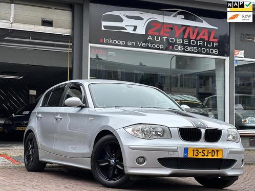 BMW 1-serie 116i Cruise Airco Half Leer NAP Nette, Auto's, BMW, Bedrijf, Te koop, 1-Serie, ABS, Airbags, Airconditioning, Alarm