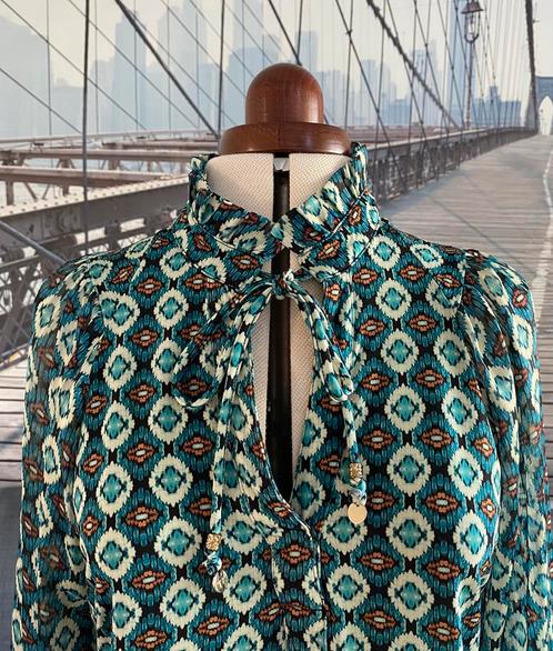 TESSA KOOPS Jolanda Nuno top/blouse/S🌿nieuw, Kleding | Dames, Blouses en Tunieken, Nieuw, Maat 36 (S), Blauw, Ophalen of Verzenden