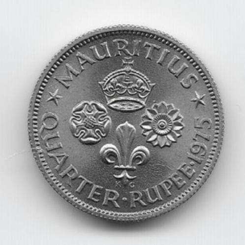 Mauritius ¼ rupee 1975 KM# 36, Postzegels en Munten, Munten | Afrika, Losse munt, Overige landen, Verzenden