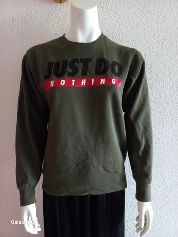 Leger groen sweatshirt van FSBN, maat L beschikbaar voor biedingen