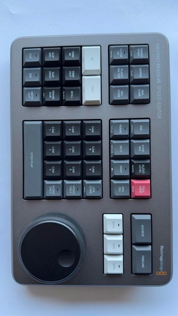 Davinci Resolve Speed Editor - nieuwstaat - geen DR, Audio, Tv en Foto, Professionele Audio-, Tv- en Video-apparatuur, Nieuw, Video