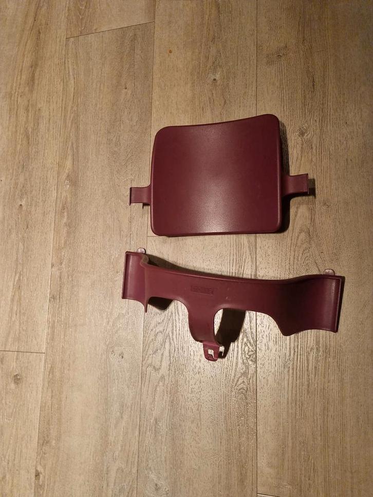 Stokke Tripp Trapp Babyset, Kinderen en Baby's, Kinderstoelen, Gebruikt, Meegroeistoel, Gordel(s), Stoelverkleiner, Ophalen of Verzenden