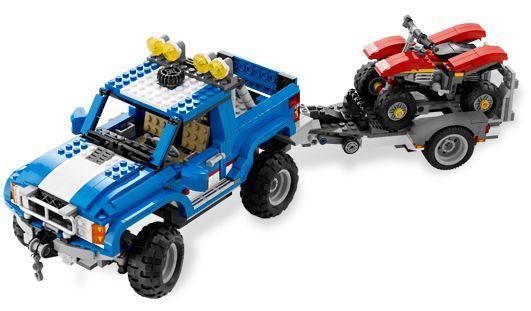 LEGO 5893 Offroad Power CREATOR, Kinderen en Baby's, Speelgoed | Duplo en Lego, Gebruikt, Lego, Complete set, Ophalen of Verzenden