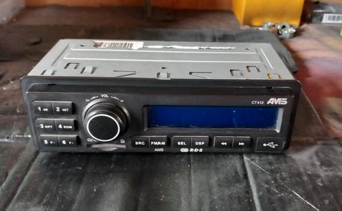 Leuke Retro radio van AMS. Werkt goed., Auto diversen, Autoradio's, Zo goed als nieuw, Ophalen of Verzenden