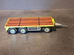 Tekno platte aanhanger, Hobby en Vrije tijd, Modelauto's | 1:50, Ophalen of Verzenden, Bus of Vrachtwagen, Tekno